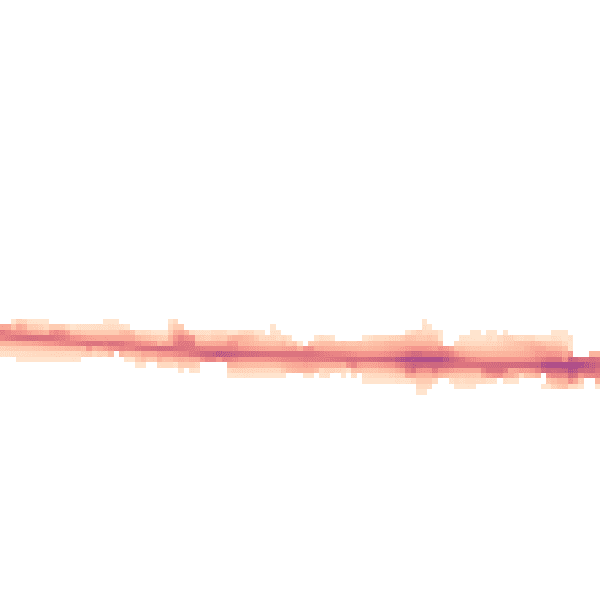 Night-time road noise heatmap for M11 1BJ