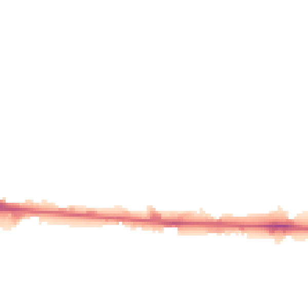 Night-time road noise heatmap for M11 1DB
