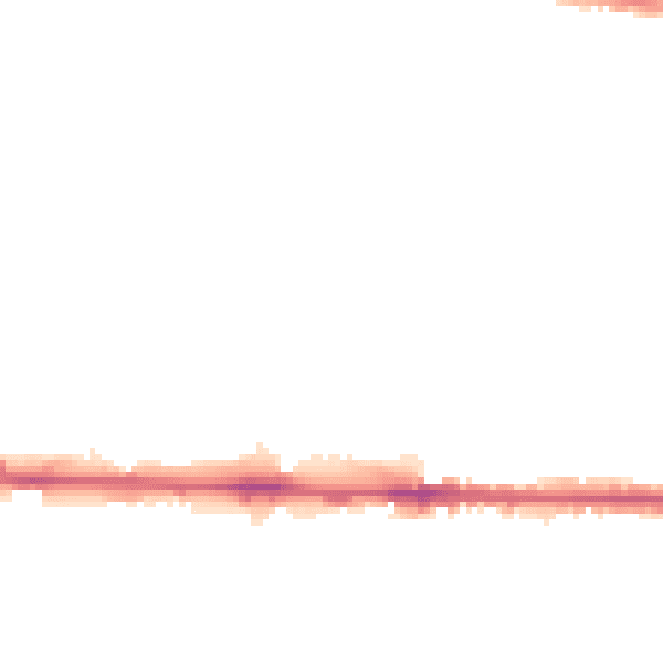 Night-time road noise heatmap for M11 1DU
