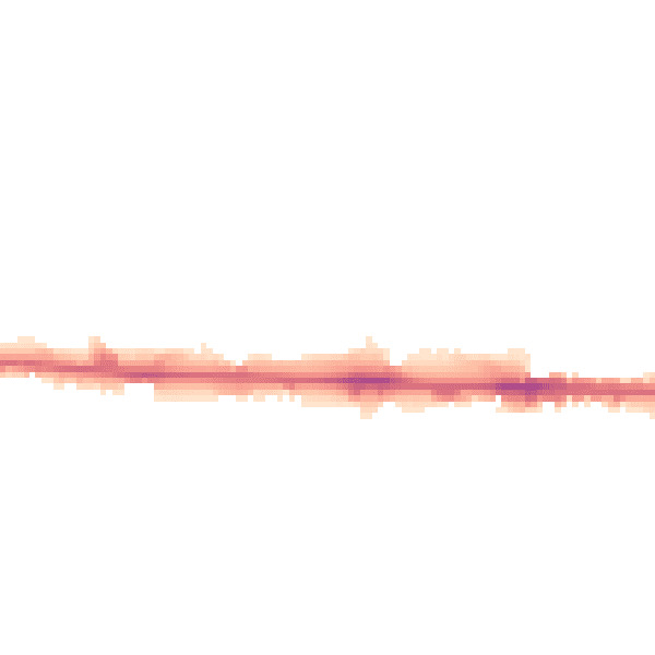 Night-time road noise heatmap for M11 1EE