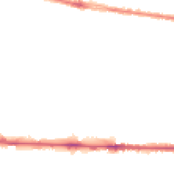 Night-time road noise heatmap for M11 1GE