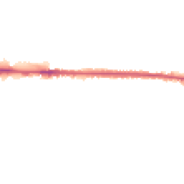 Night-time road noise heatmap for M11 1JZ