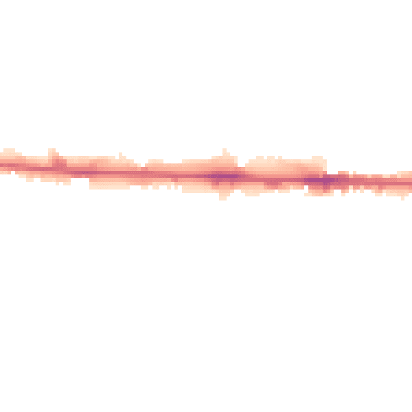 Night-time road noise heatmap for M11 1LU