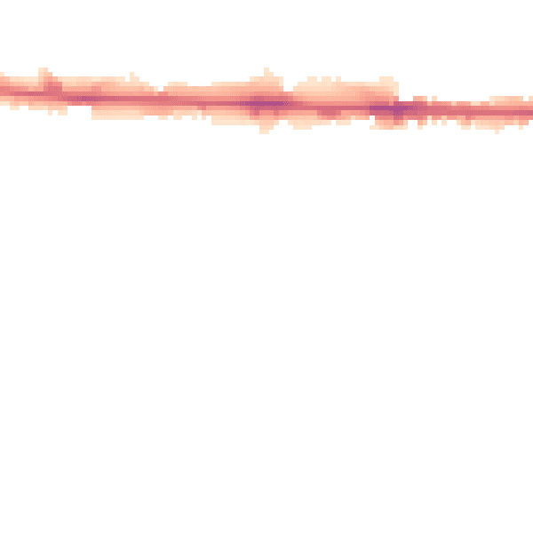 Night-time road noise heatmap for M11 1NP