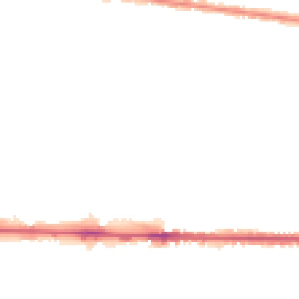 Night-time road noise heatmap for M11 1QD