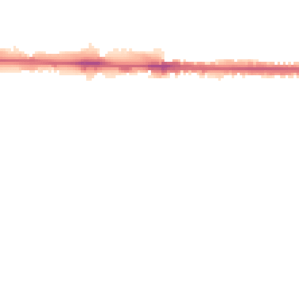 Night-time road noise heatmap for M11 1WU
