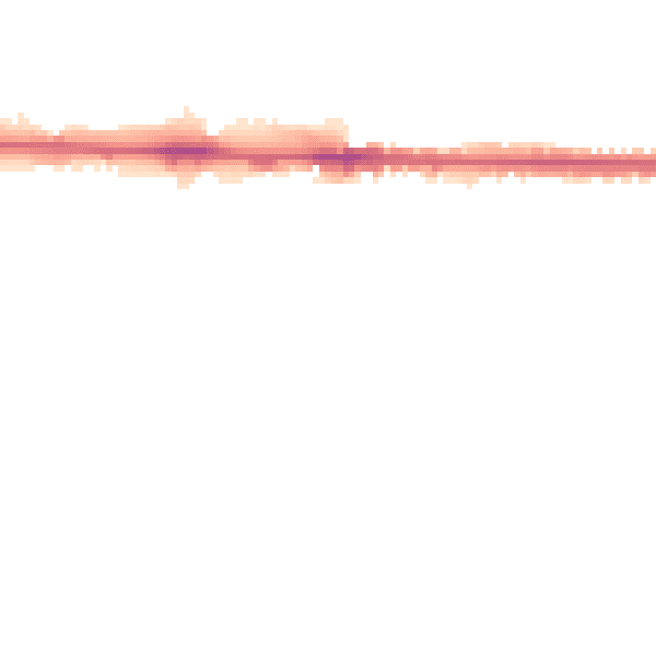 Night-time road noise heatmap for M11 1WX