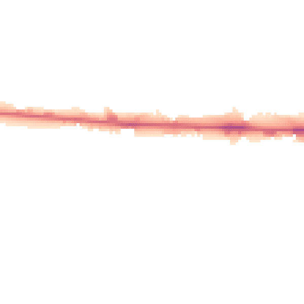 Night-time road noise heatmap for M11 2LX