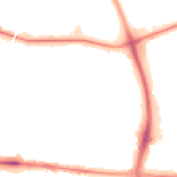 Night-time road noise heatmap for M11 3US