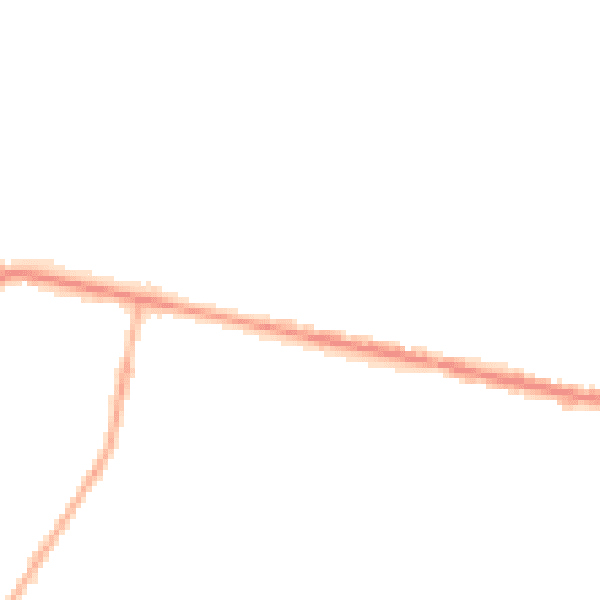 Night-time road noise heatmap for M11 4RL