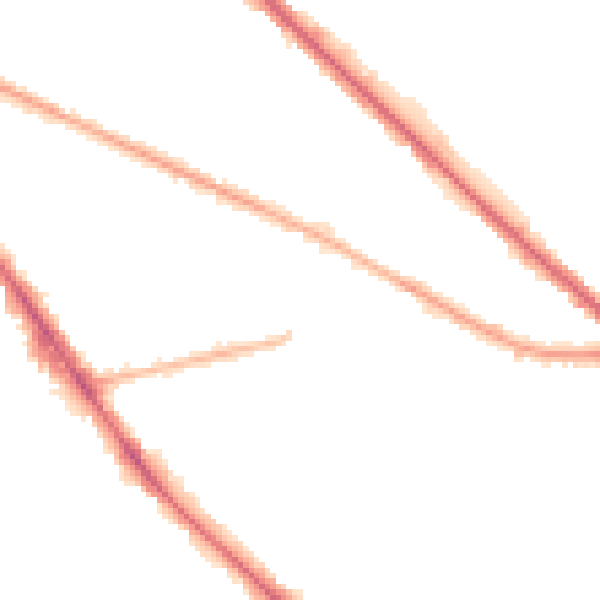 Night-time road noise heatmap for M13 0BY