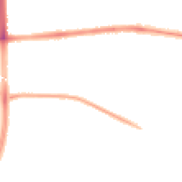 Night-time road noise heatmap for M14 6BY
