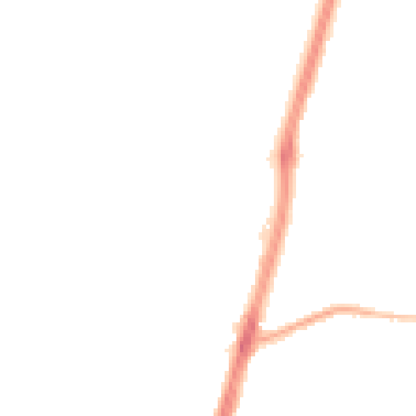 Night-time road noise heatmap for M14 6TB