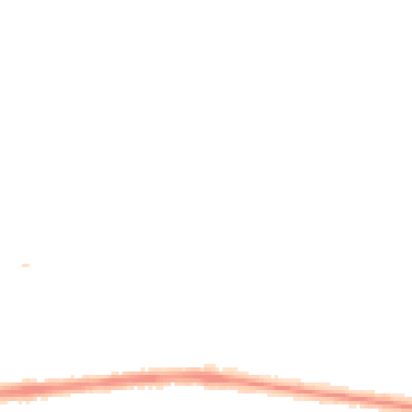 Night-time road noise heatmap for M14 7BG