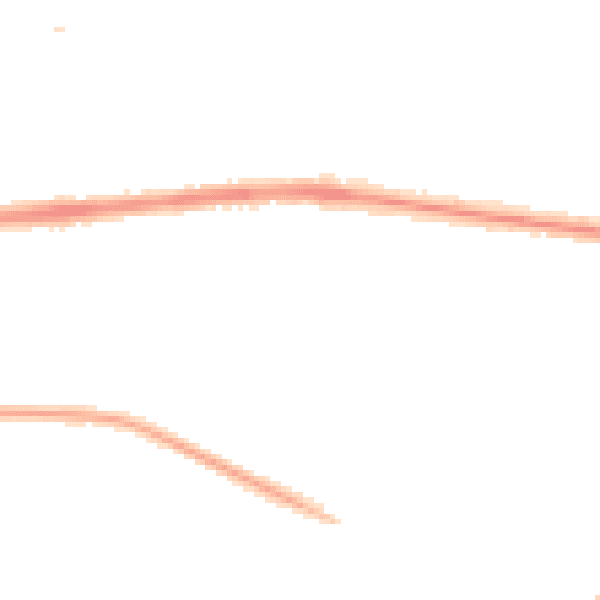 Night-time road noise heatmap for M14 7FT