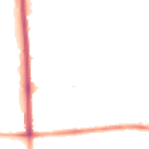 Night-time road noise heatmap for M14 7LA