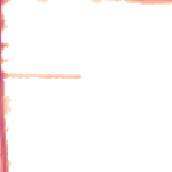 Night-time road noise heatmap for M14 7NN