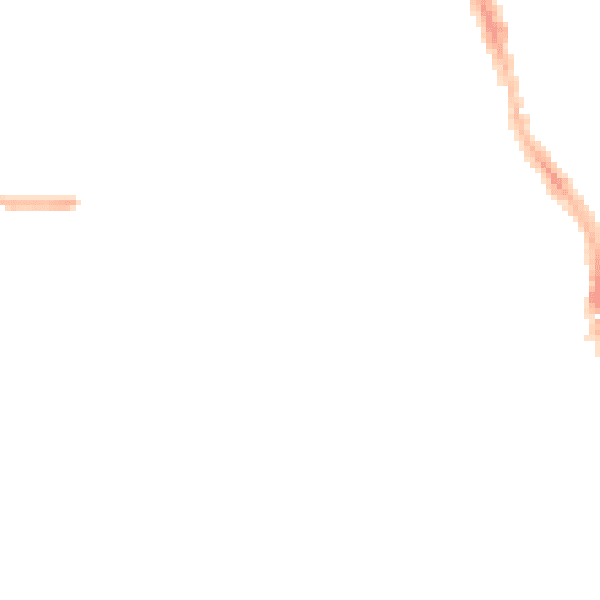Night-time road noise heatmap for M14 7PF