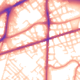 Daytime road noise heatmap for M15 4AE