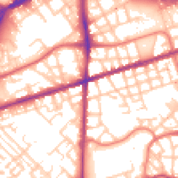 Daytime road noise heatmap for M15 4AR