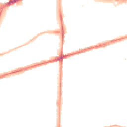 Night-time road noise heatmap for M15 4AR