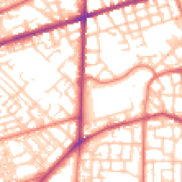 Daytime road noise heatmap for M15 4AT