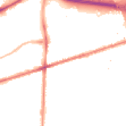 Night-time road noise heatmap for M15 4AY