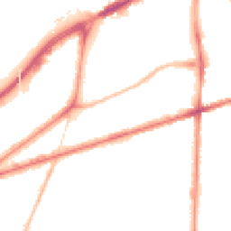 Night-time road noise heatmap for M15 4BJ