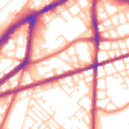 Daytime road noise heatmap for M15 4BN