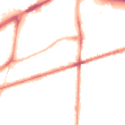 Night-time road noise heatmap for M15 4BS