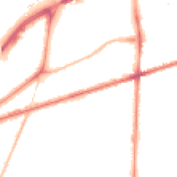 Night-time road noise heatmap for M15 4BT