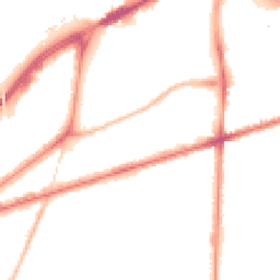 Night-time road noise heatmap for M15 4BY