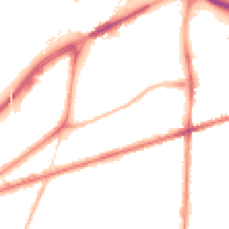 Night-time road noise heatmap for M15 4BZ