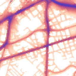Daytime road noise heatmap for M15 4DL