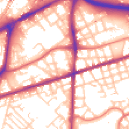Daytime road noise heatmap for M15 4DP