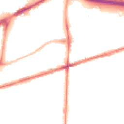 Night-time road noise heatmap for M15 4DQ