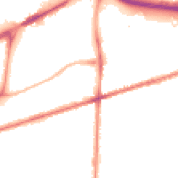 Night-time road noise heatmap for M15 4DS