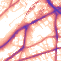 Daytime road noise heatmap for M15 4EE