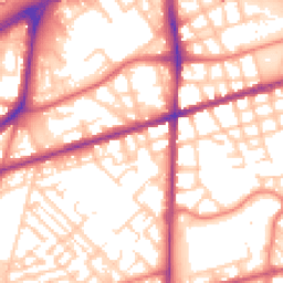 Daytime road noise heatmap for M15 4FP