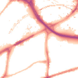 Night-time road noise heatmap for M15 4HJ