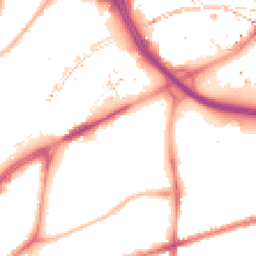 Night-time road noise heatmap for M15 4HN
