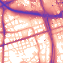 Daytime road noise heatmap for M15 5EA