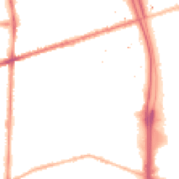 Night-time road noise heatmap for M15 5EL