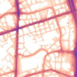 Daytime road noise heatmap for M15 5EX