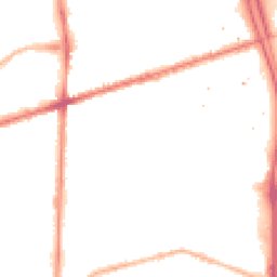 Night-time road noise heatmap for M15 5EX