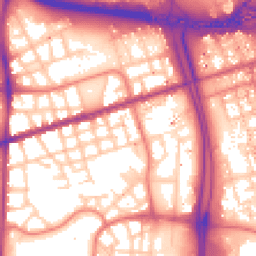 Daytime road noise heatmap for M15 5FW