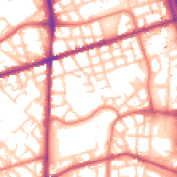 Daytime road noise heatmap for M15 5HR