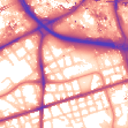 Daytime road noise heatmap for M15 5RS