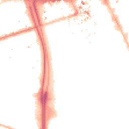 Night-time road noise heatmap for M15 6EL