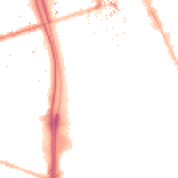 Night-time road noise heatmap for M15 6FN